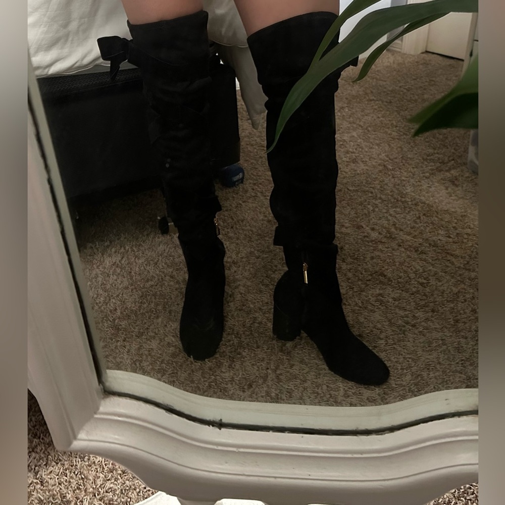 Karl Lagerfeld Knee High Boots